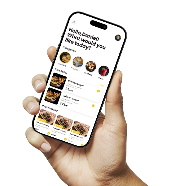 Samira Soomaal ordering app showcase