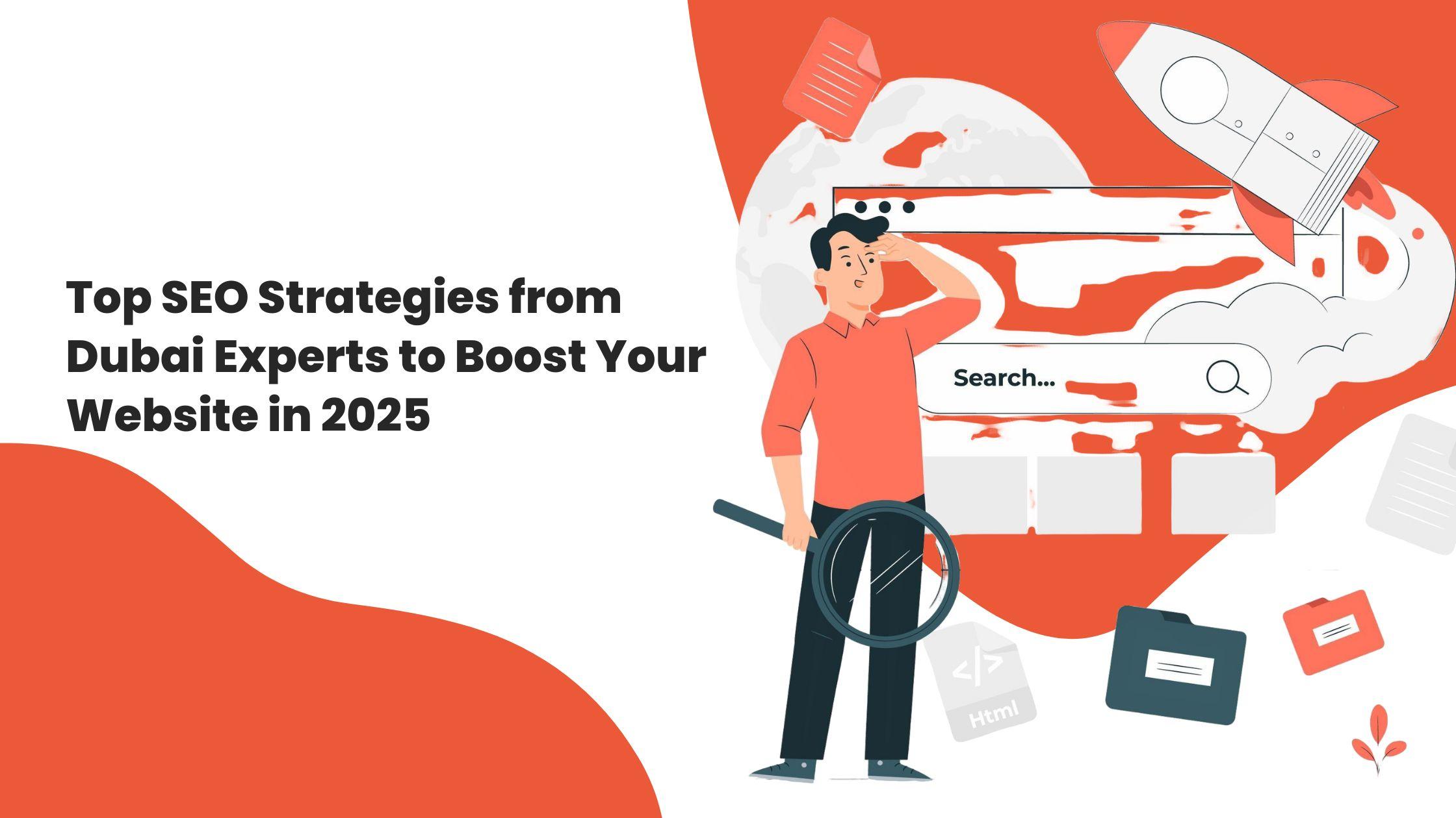 Top SEO Strategies from Dubai Experts to Boost Your Website in 2025