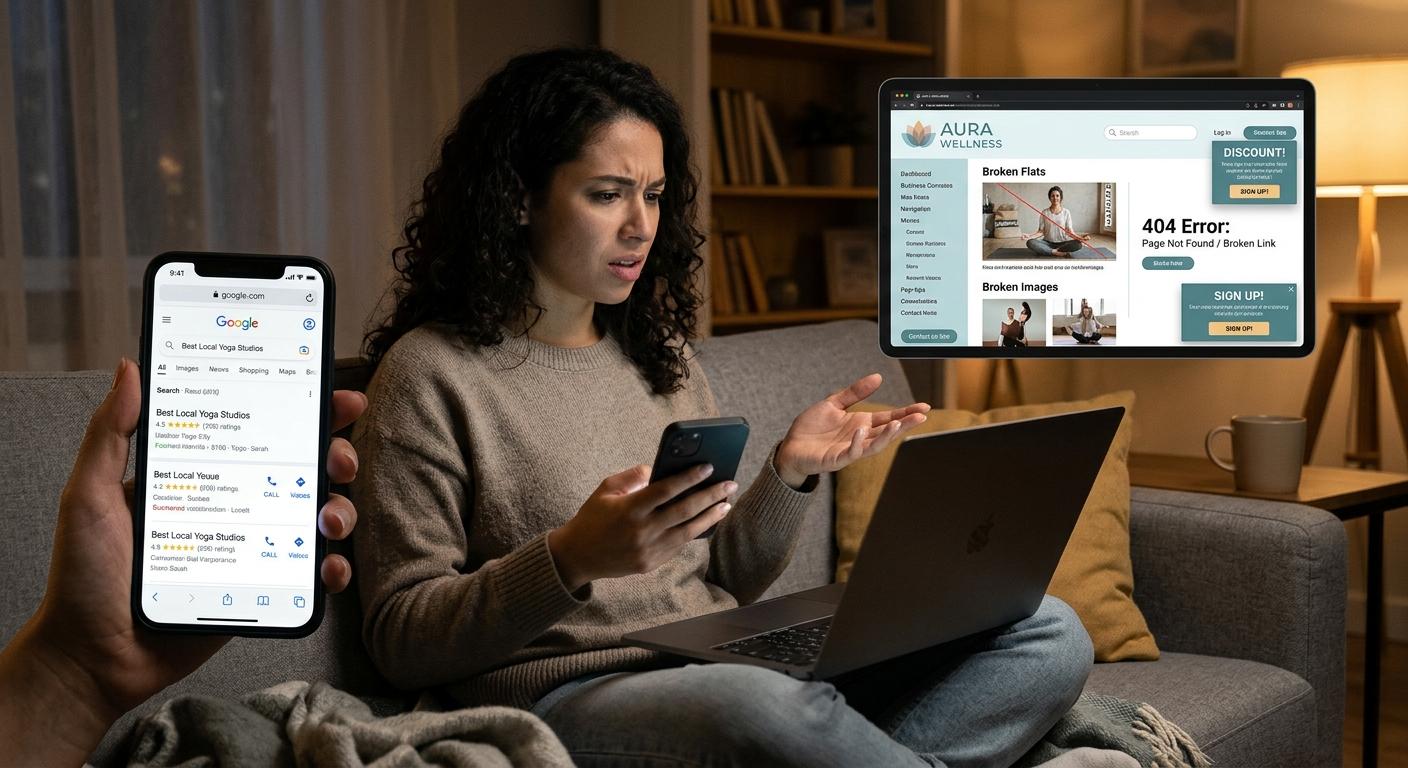 Why Your Business May Be Losing Customers Between Search, Social and Your Website