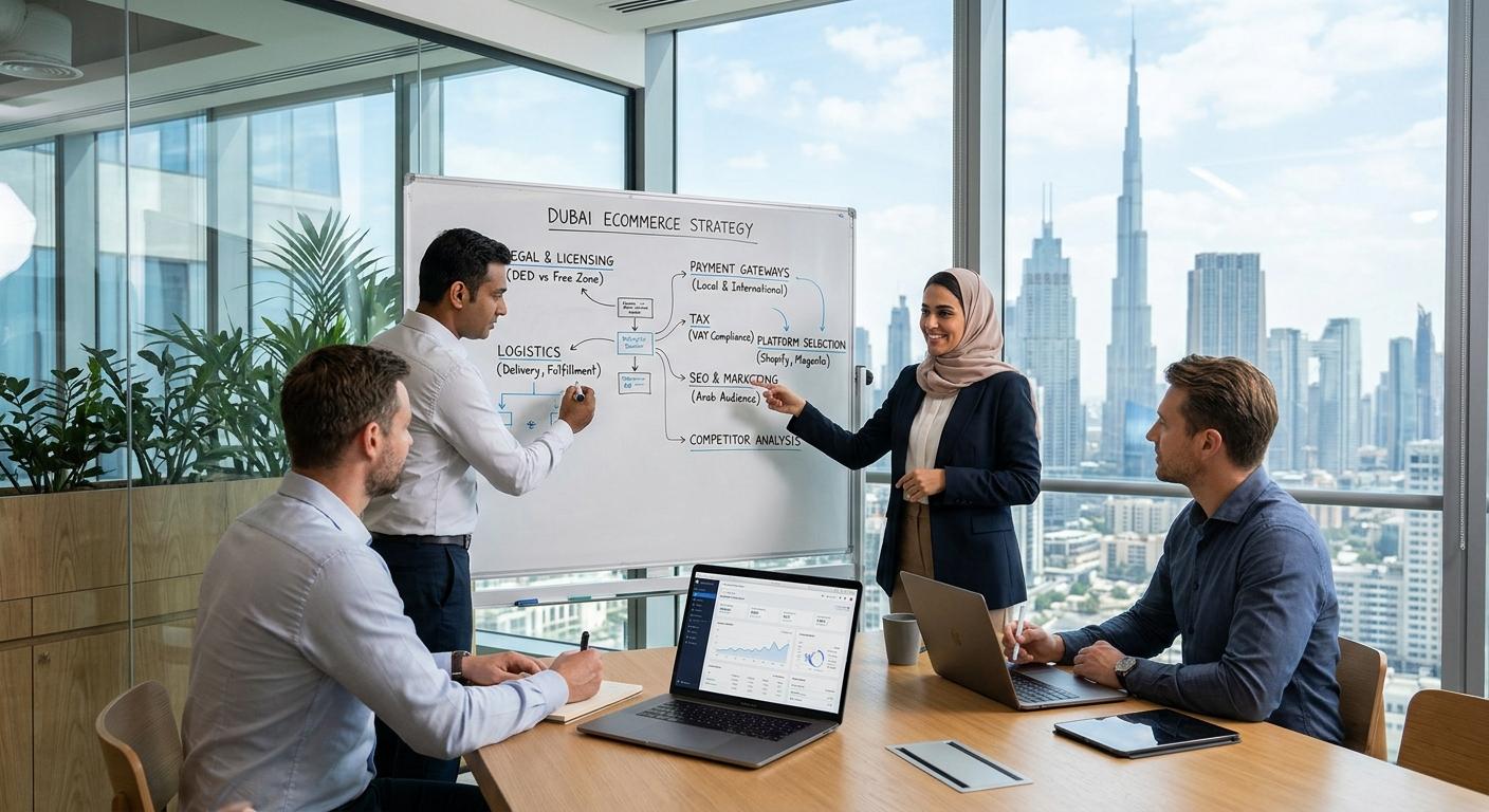What Should Businesses Consider Before Building an Ecommerce Website in Dubai?